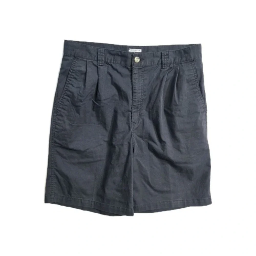 Adidas Cotton Blend Men's‎ Shorts  Black Pleated 34